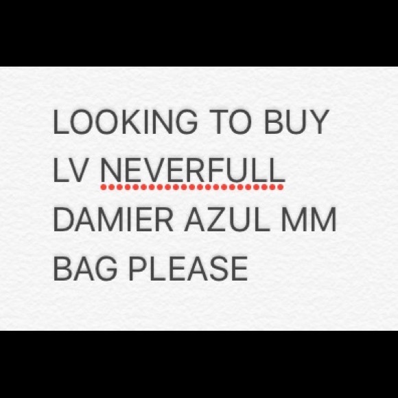 BUYING LV NEVERFULL MM DAMIER AZUR - Picture 1 of 3